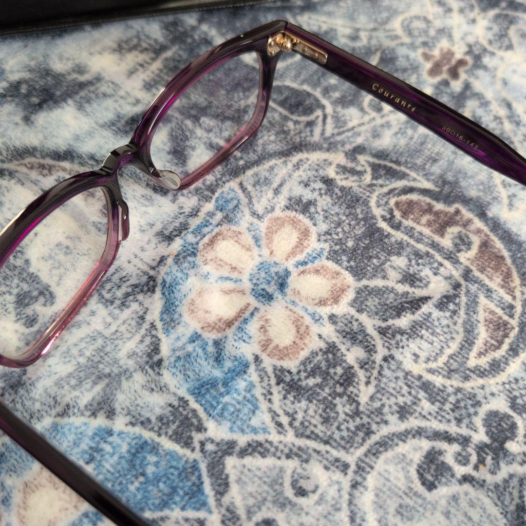 DITA Constanze メガネ パープル ケース付き