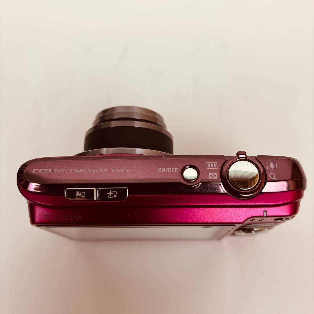 【美品】Casio デジタルカメラ　EXILIM EX-H10 ピンク