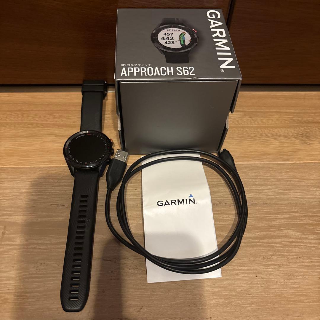 GARMIN ガーミン スマートウォッチ S62 ブラック G