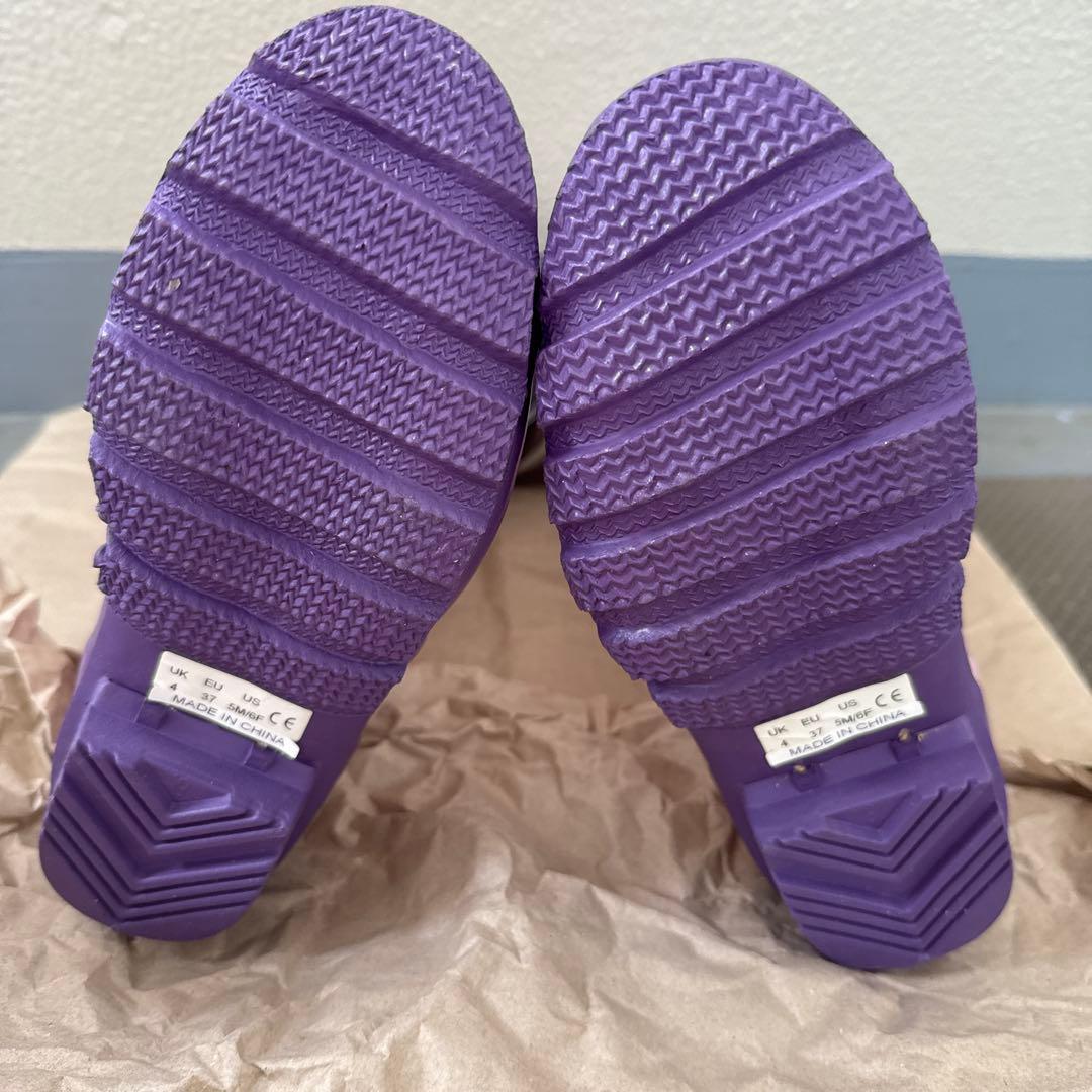 希少✨新品　ハンター ×RHS 花柄　レインブーツ 長靴 レディース 23cm