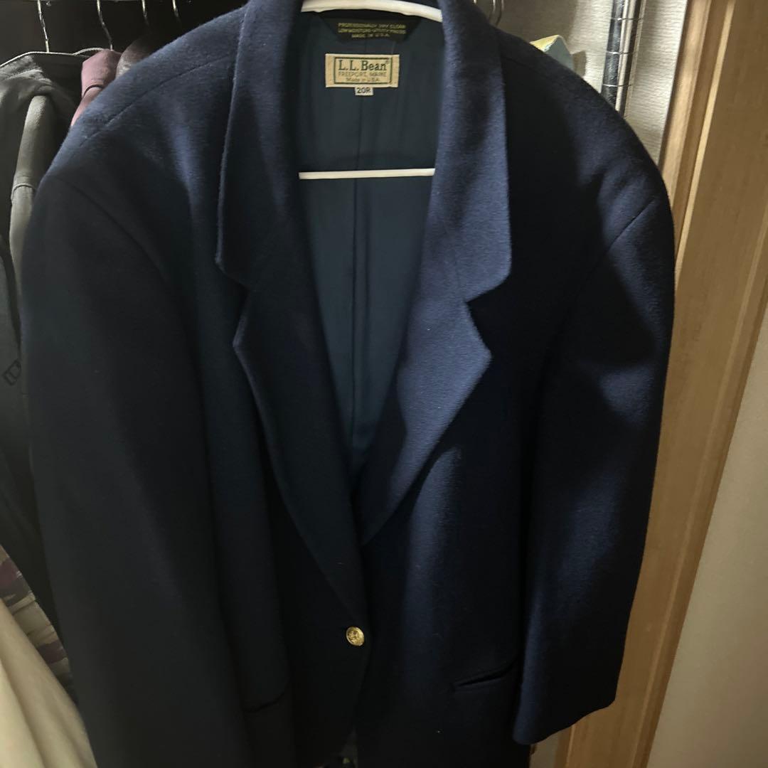 最終値下げ！80s USA製 L.L. Bean ネイビー テーラードジャケット