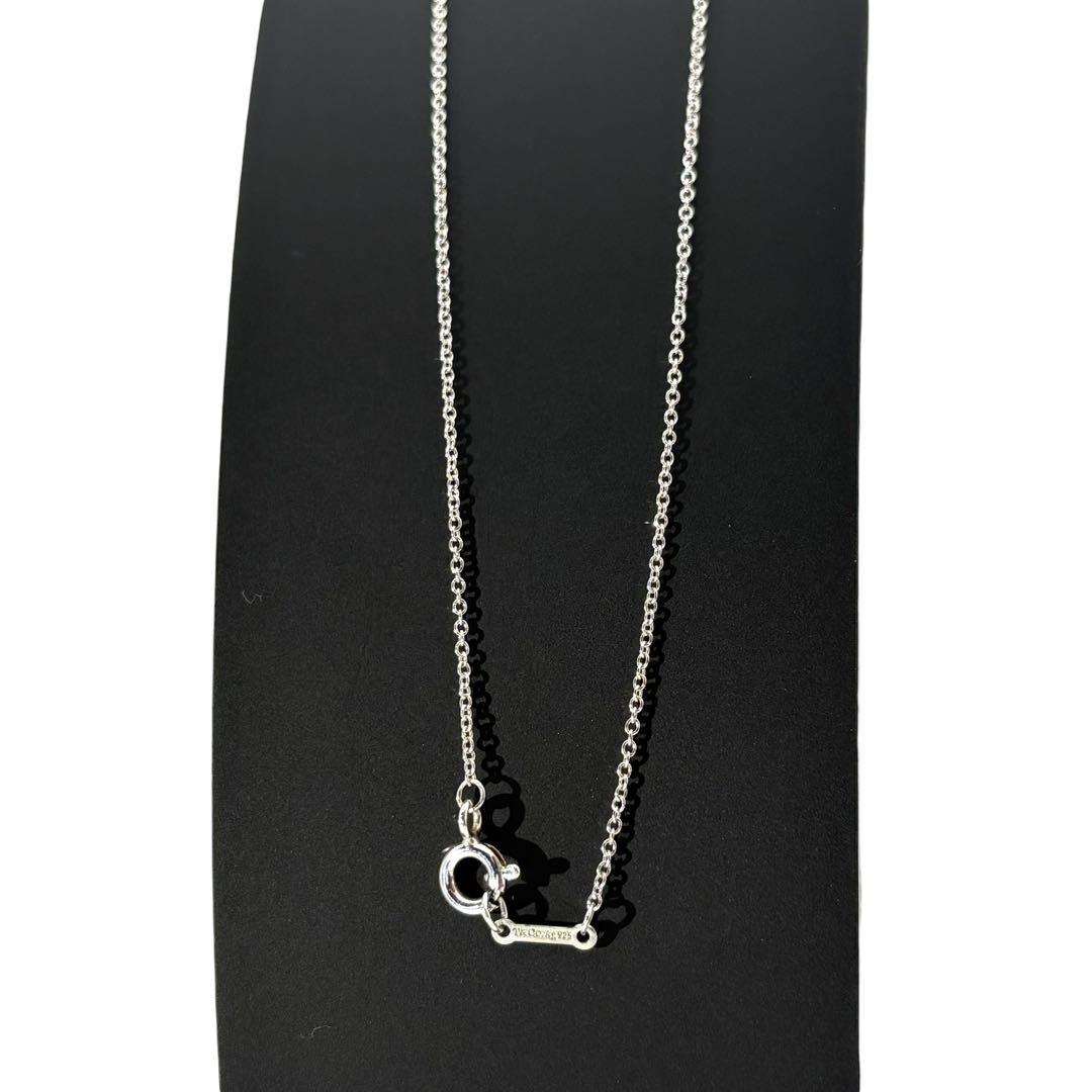 【光沢艶感仕上げ】 ティファニー ラビングハート ネックレス シルバー925