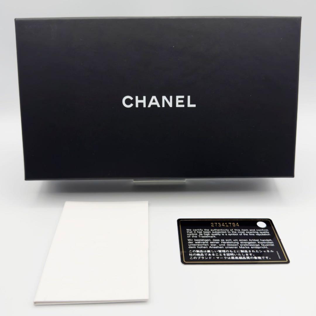 ギフト対応　国内正規品　シャネル財布　マトラッセ　カメリア　ラウンドファスナー