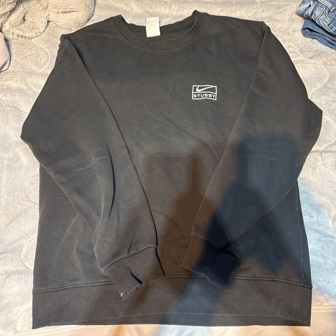 Stussy Nike コラボ 黒スウェット