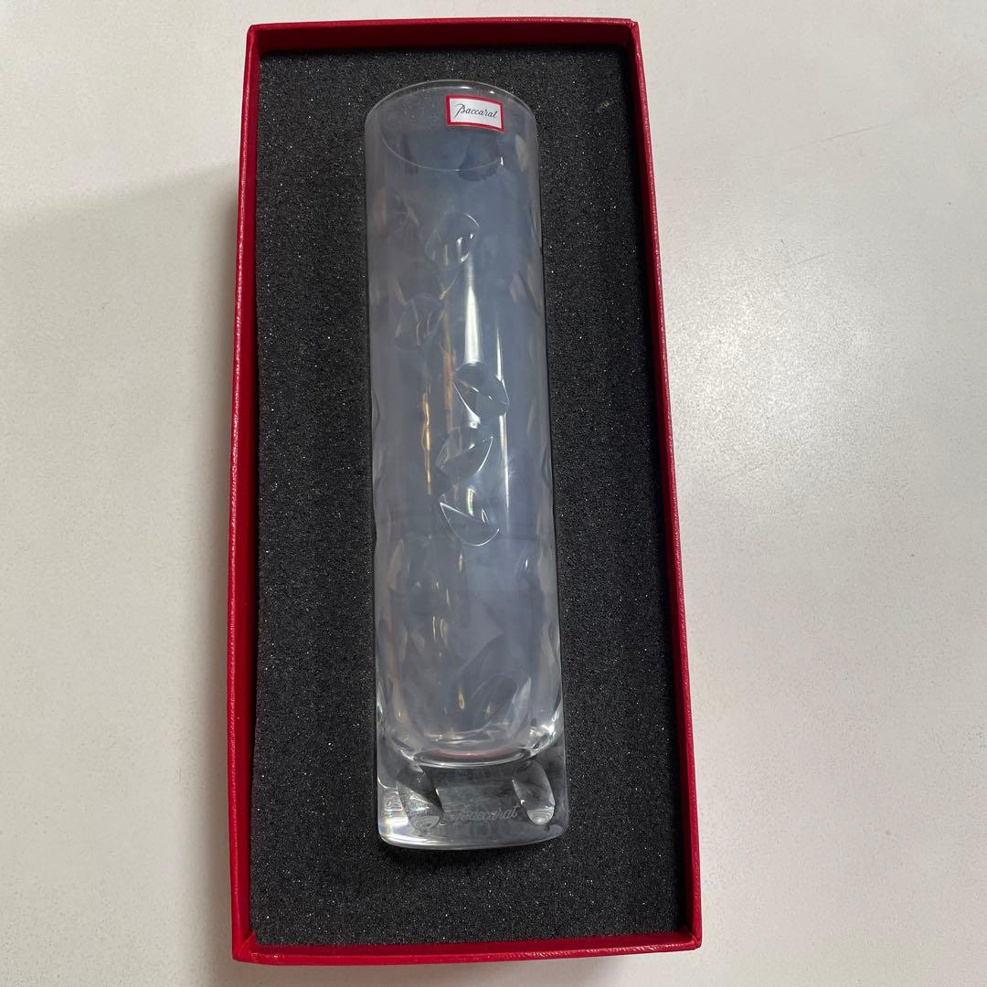 バカラ　Baccarat オルグ グレイン 花瓶 花器 一輪挿し