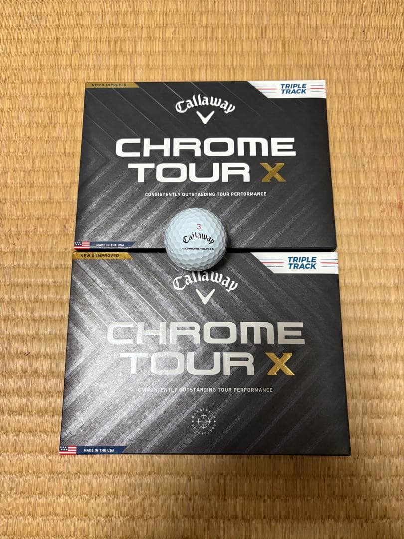 Callaway Chrome Tour X ゴルフボール 24個入りセット