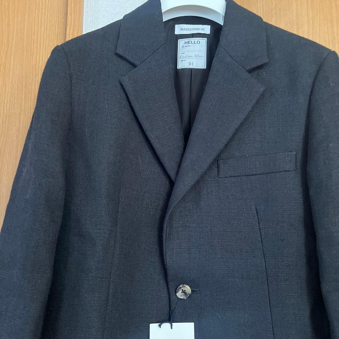 シングルジャケット　Sサイズ　秋冬発売　マディソンブルー　黒