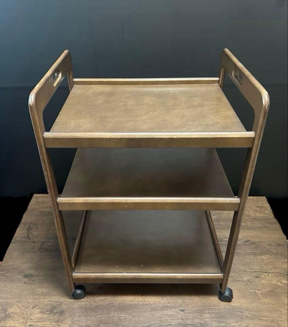 カリモク　ナチュラル　キッチンワゴン ティーワゴン