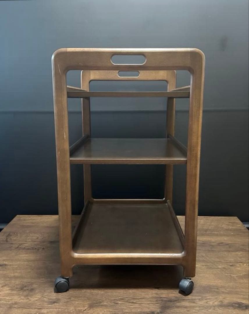 カリモク　ナチュラル　キッチンワゴン ティーワゴン