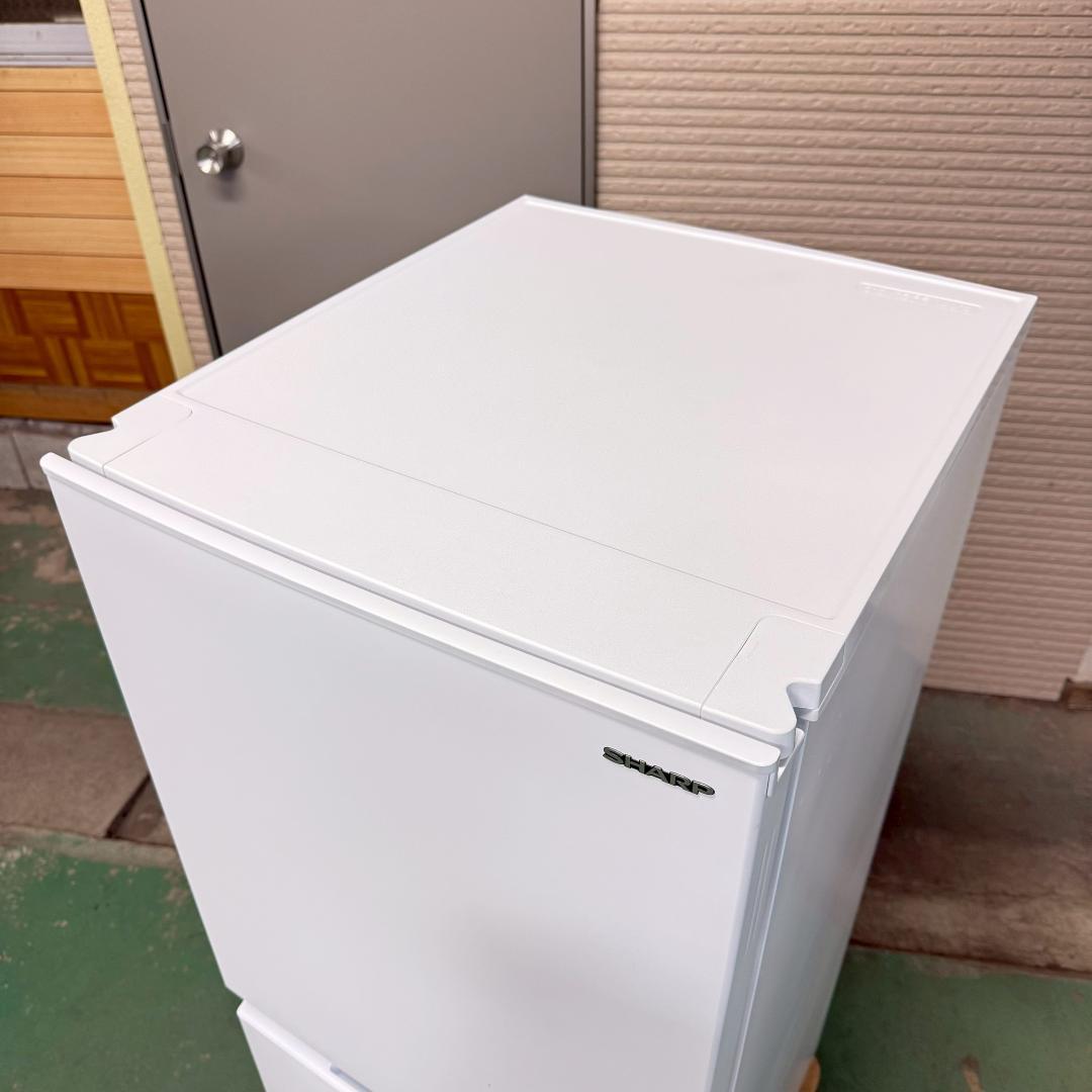 SHARP 冷蔵庫 小型 一人暮らし 152L 2024年製 KR0168