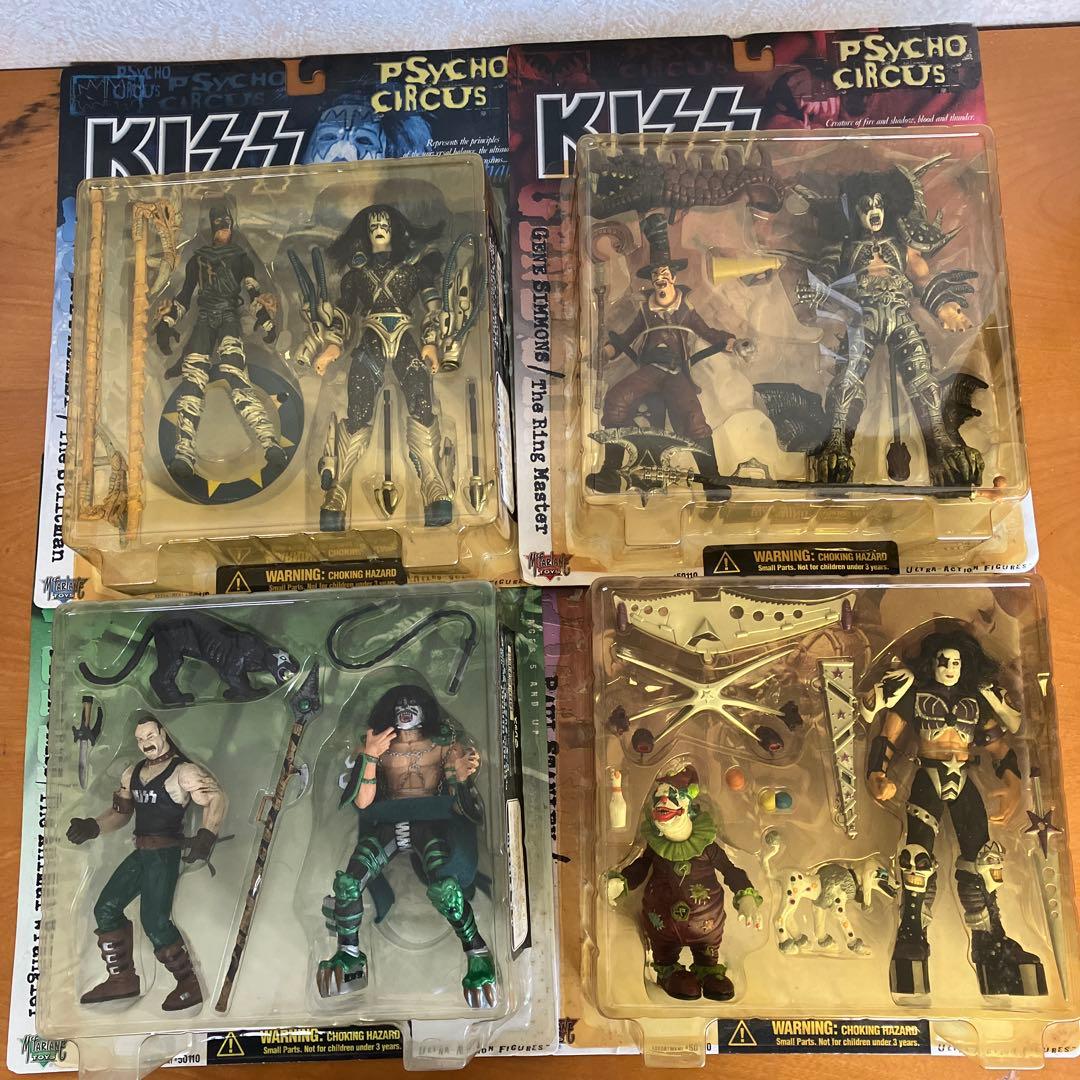 キッスウルトラアクションフィギュア全4種セット　未開封品