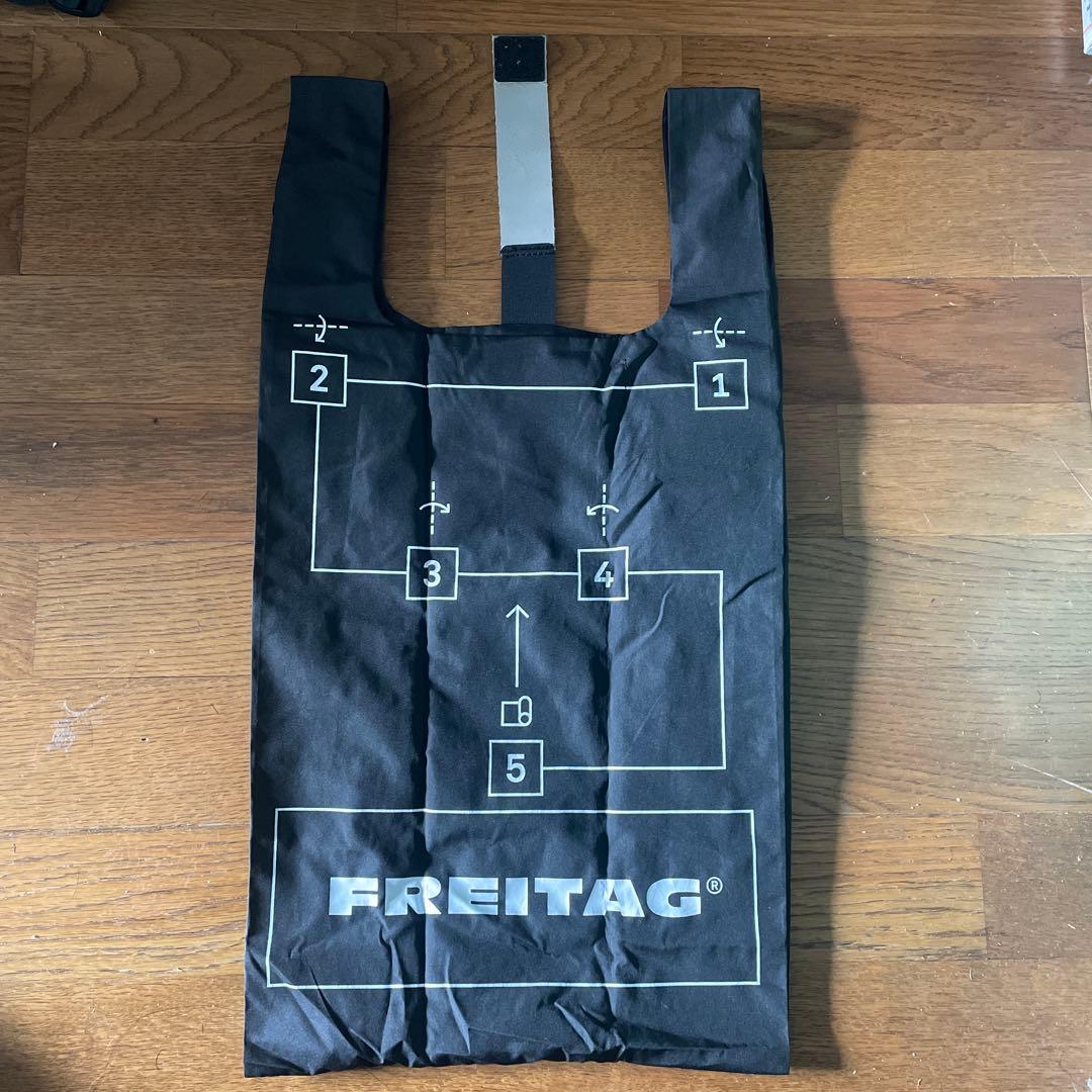 FREITAG エコバッグ 黒 グレー