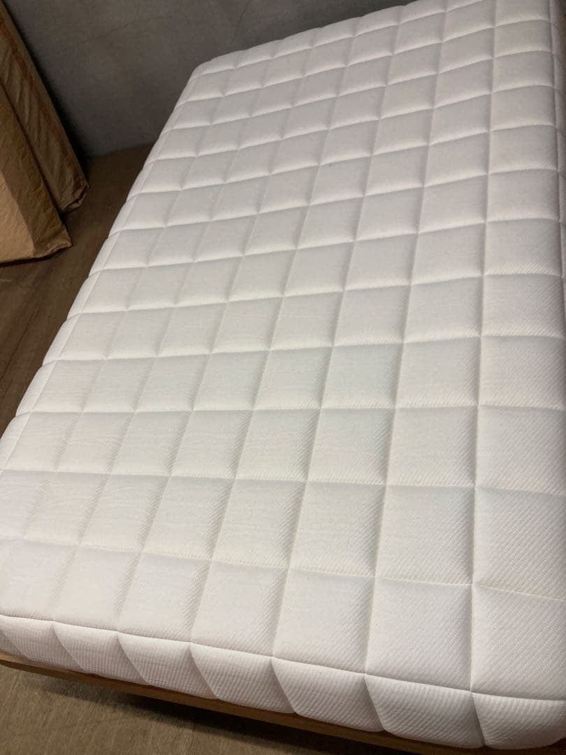 Ryoooo ⑤とうふマットレス ホワイト寝具 マット 【セミダブル】