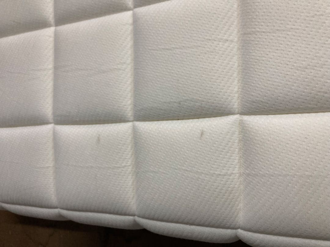 Ryoooo ⑤とうふマットレス ホワイト寝具 マット 【セミダブル】