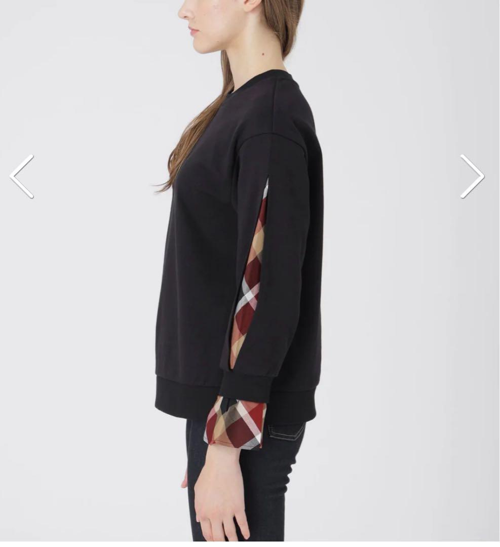 ブルーレーベルクレストブリッジ　スリーブコンシャスプルオーバー　新品タグ付き