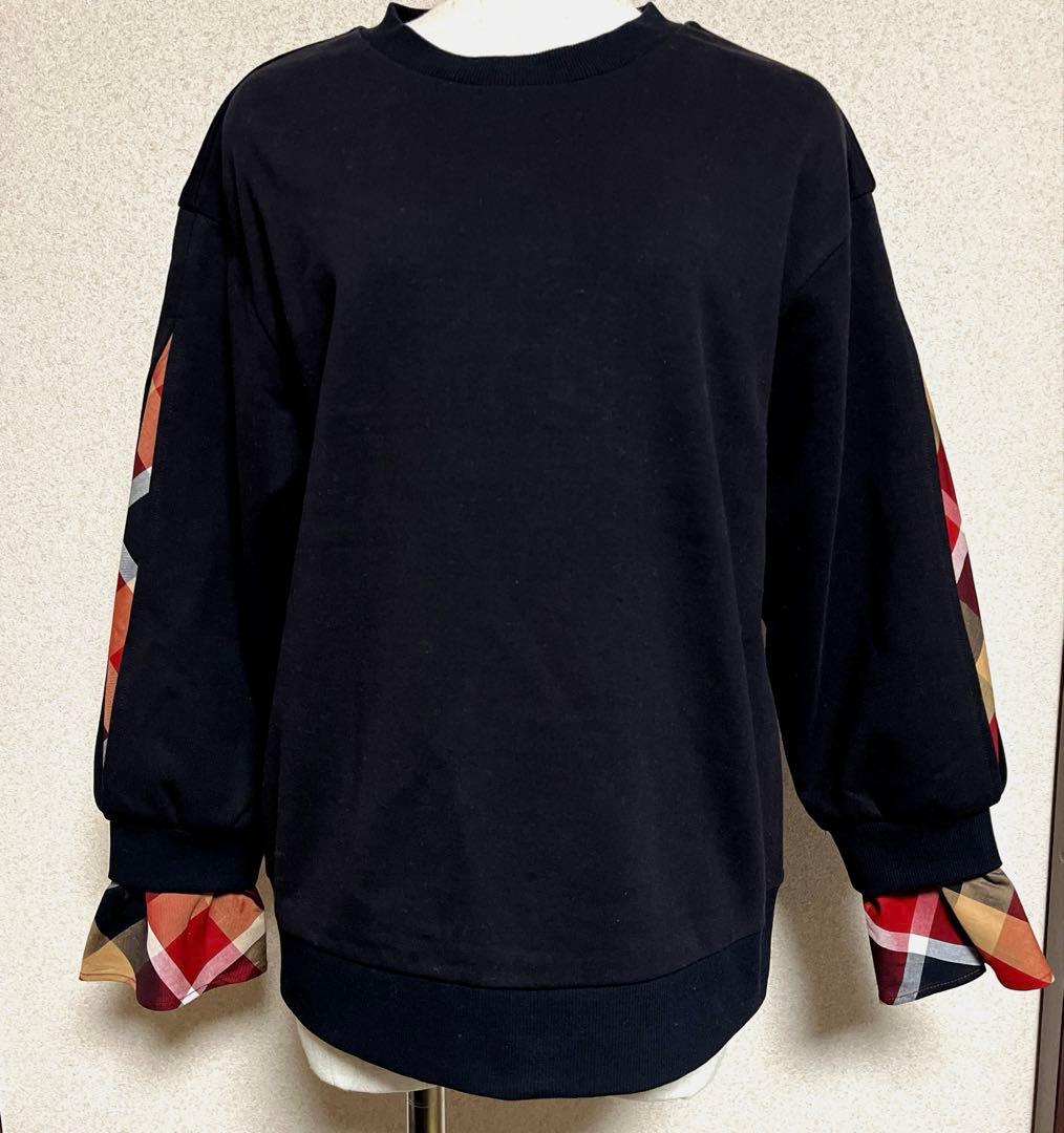 ブルーレーベルクレストブリッジ　スリーブコンシャスプルオーバー　新品タグ付き