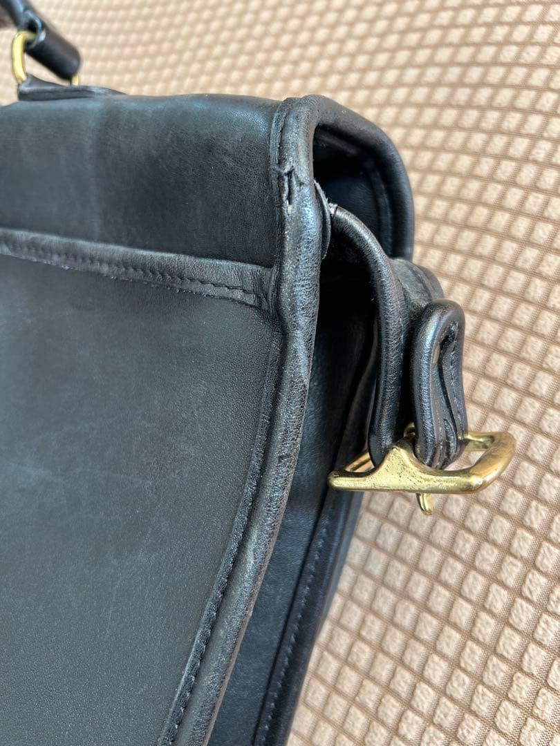 ★*★様 オールドコーチ ウィリス ショルダーバッグ レザー ターンロック 51