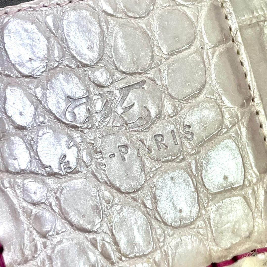 美品　ゼルパリ　スマホケース　クロコダイル　iPhone14pro