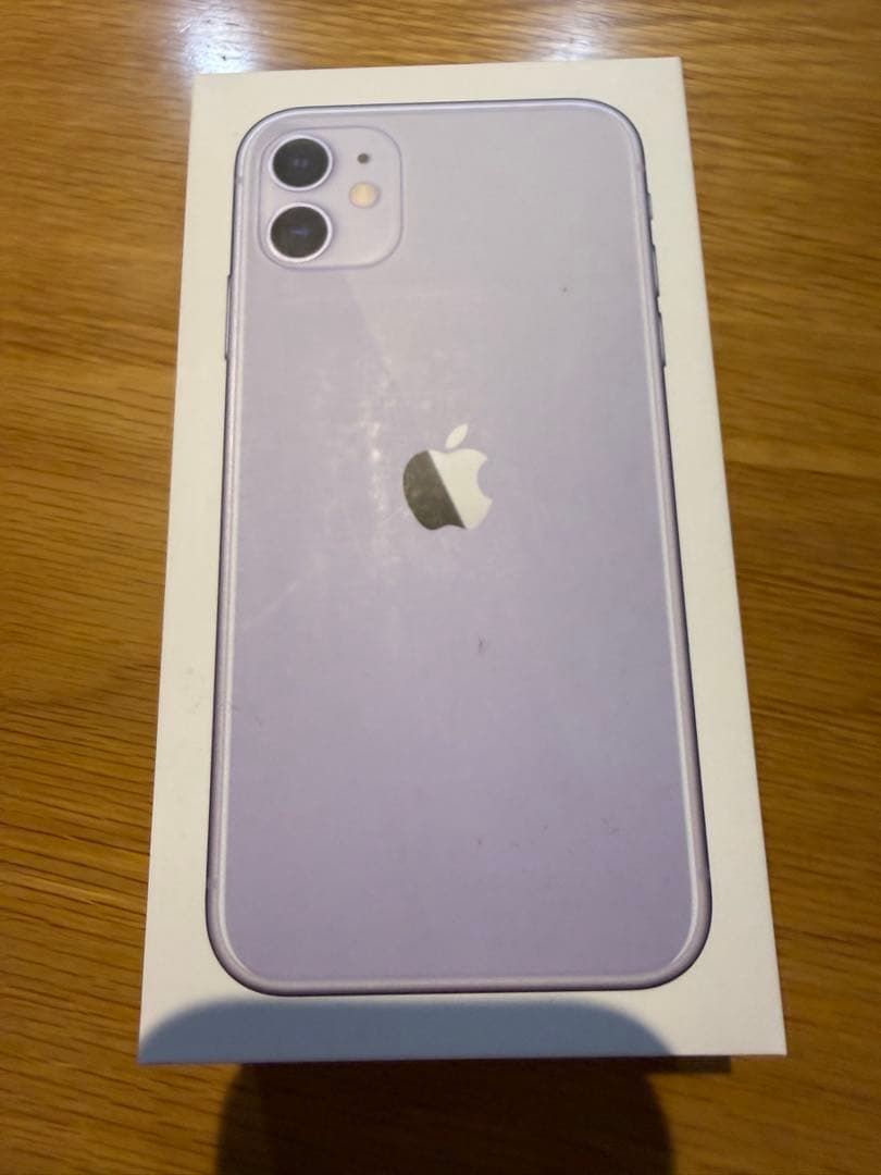 【美品】Apple iPhone 11 パープル 本体　128GB