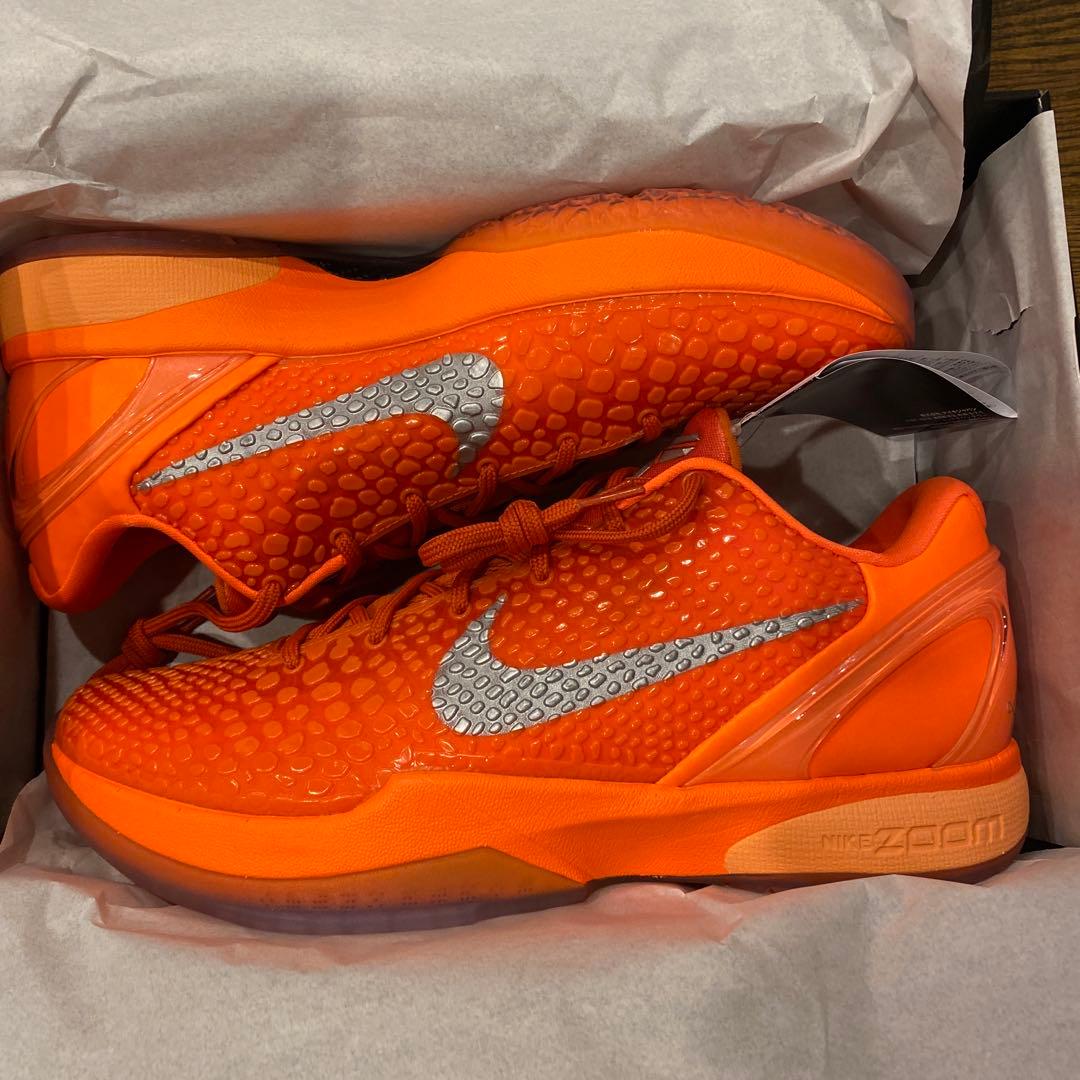 Nike Kobe 6 Protro オレンジ/グレー