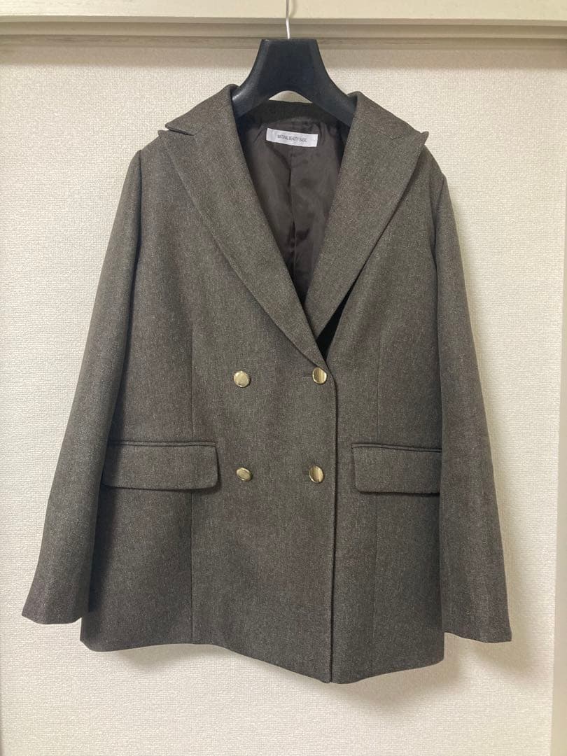 NATURAL BEAUTY BASIC ダブルブレストボクシージャケットII