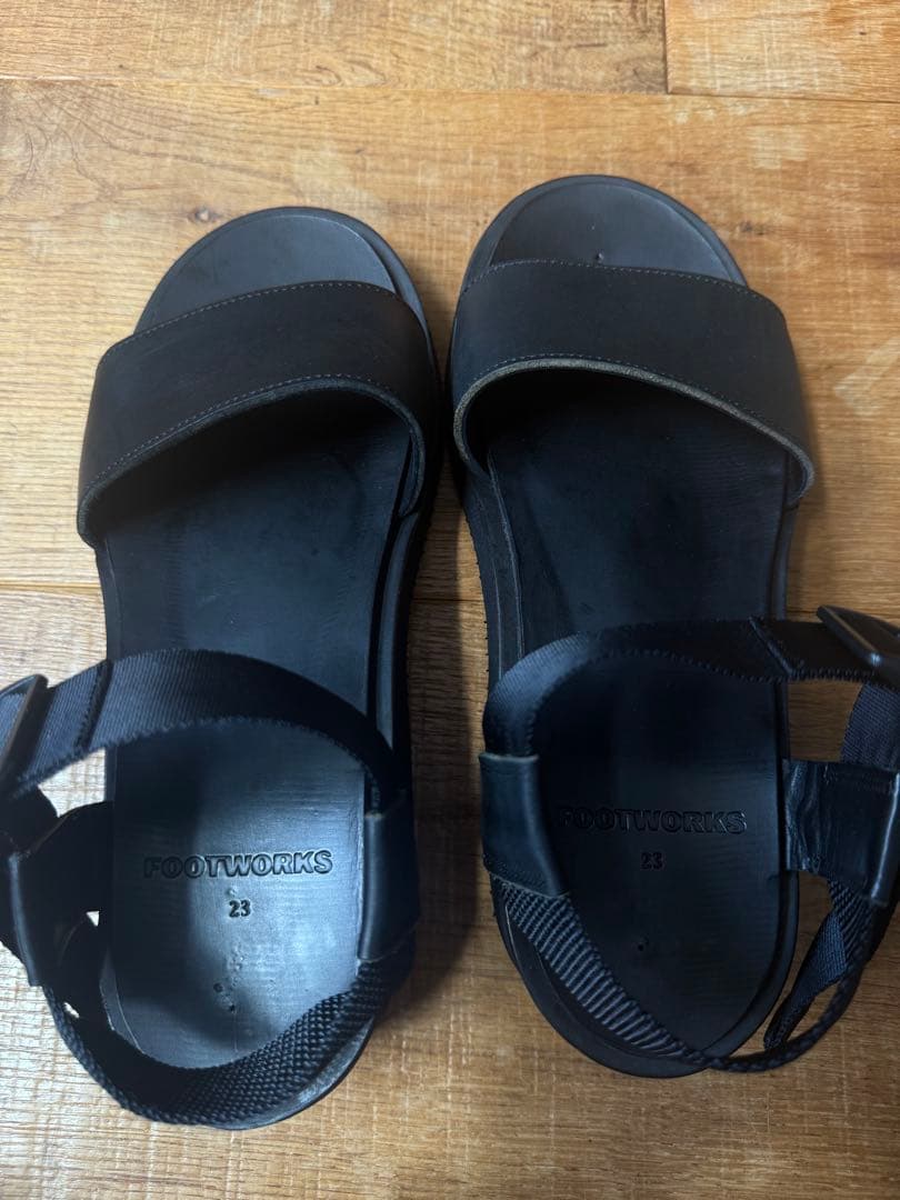 FOOTWORKS フットワークス　姿勢改善サンダル　23センチ