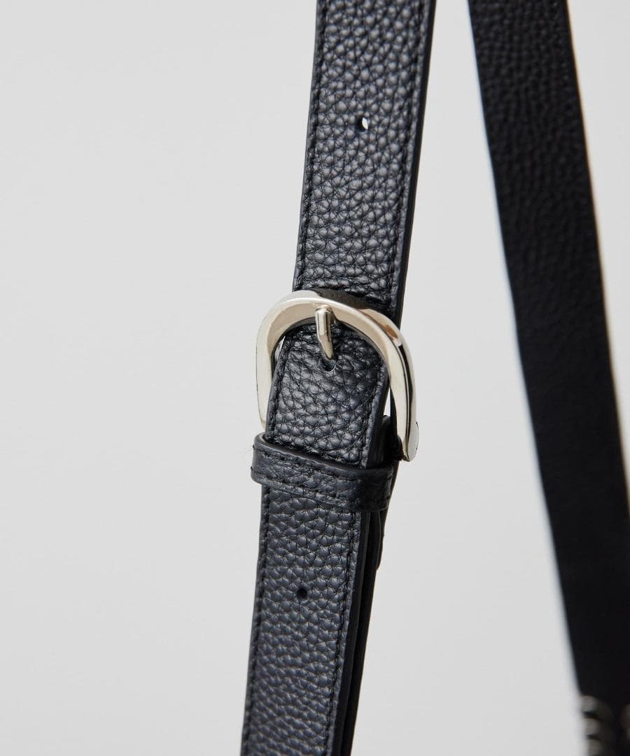 ear PAPILLONNER 2WAY スタッズボストンバッグ ブラック 本革