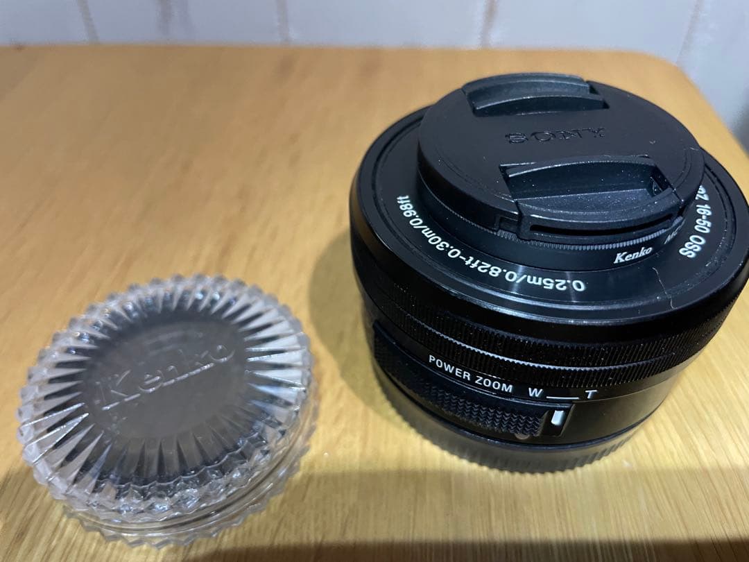 SONY E PZ 16-50mm F3.5-5.6 OSS PLフィルター付き