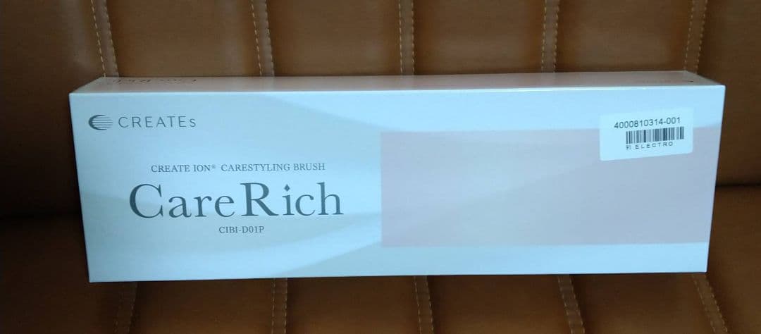 クレイツイオンケアスタイリングブラシ　ケアリッチCIBI-D01P　新品未開封