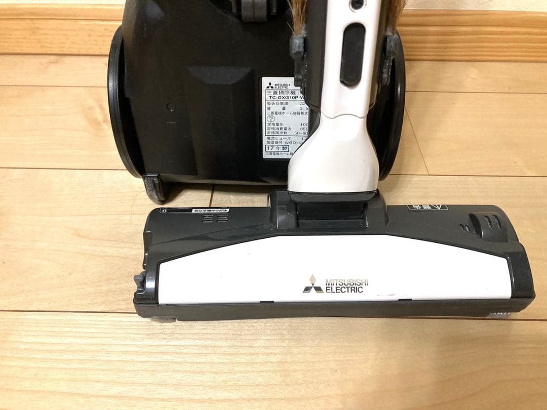三菱 2017年製 紙パック式クリーナー 掃除機 TC-GXG10P-W M