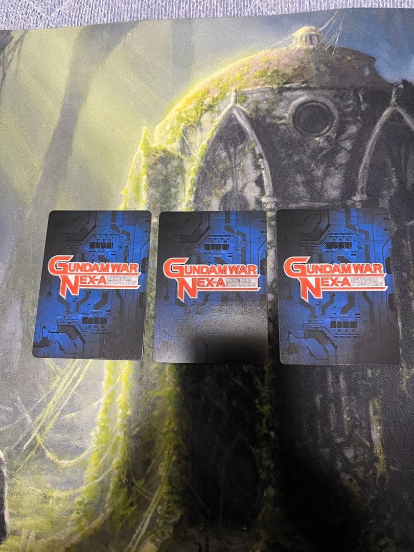 Zガンダム ガンダムウォーネグザ　コレクタブルレア3枚セット
