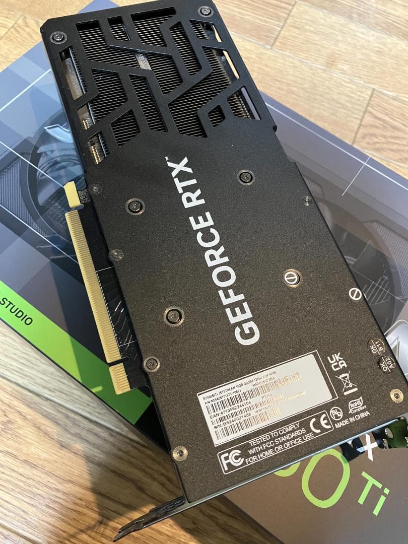 グラフィックボード・グラボ・ビデオカード PALIT GeForce RTX 4060 Ti JetStream 16GB
