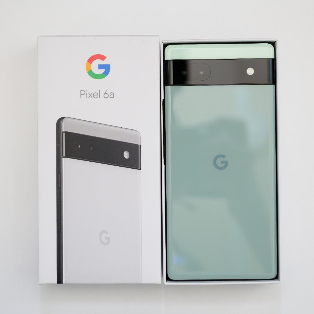 【美品】google Pixel 6a セージ