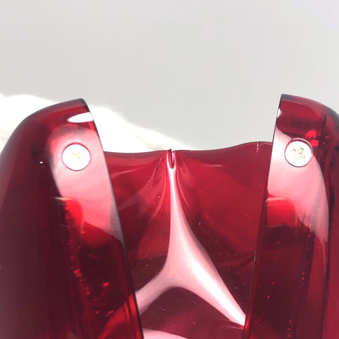 【美品】ルルギネス／リップ ポーチ クラッチバッグ