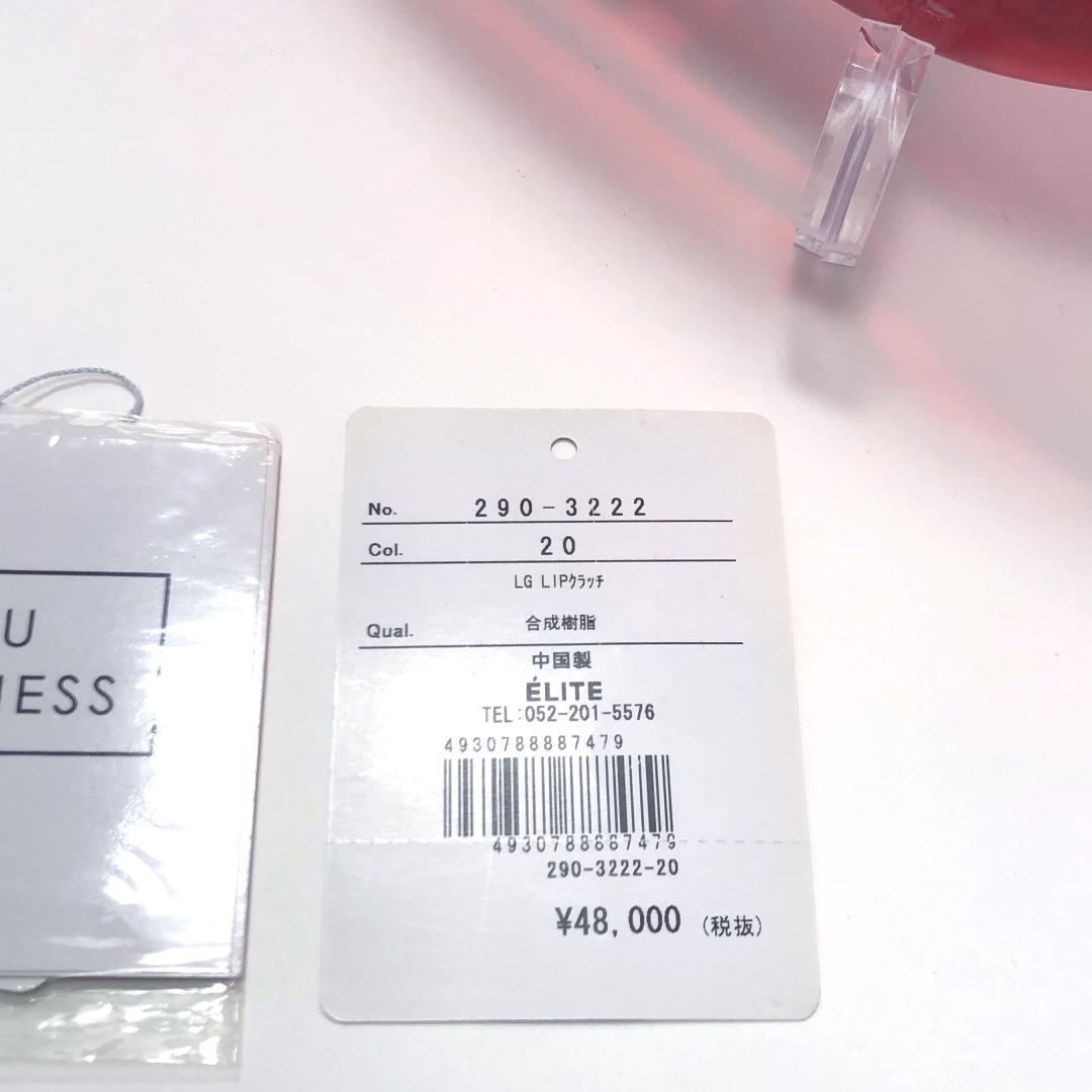 【美品】ルルギネス／リップ ポーチ クラッチバッグ