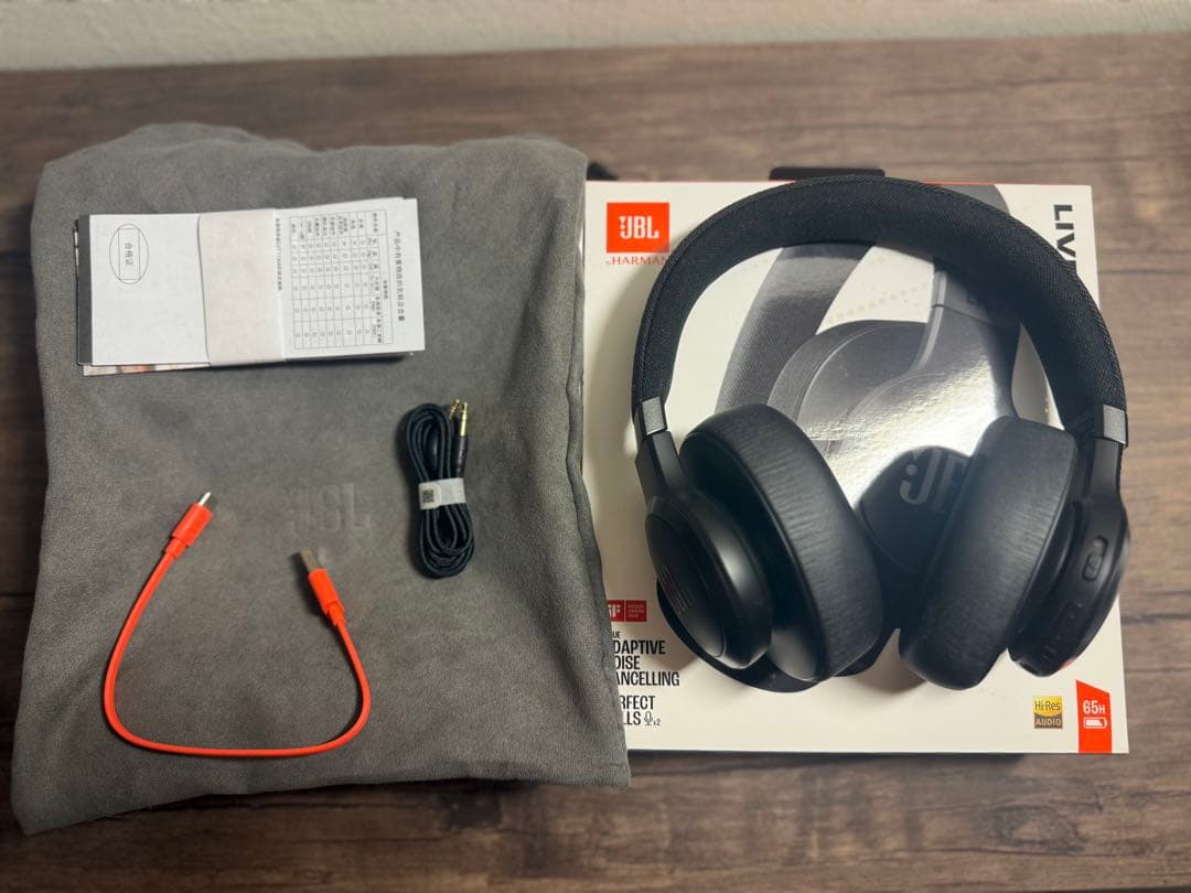 『ほぼ新品』JBL LIVE 770 NC スタイル