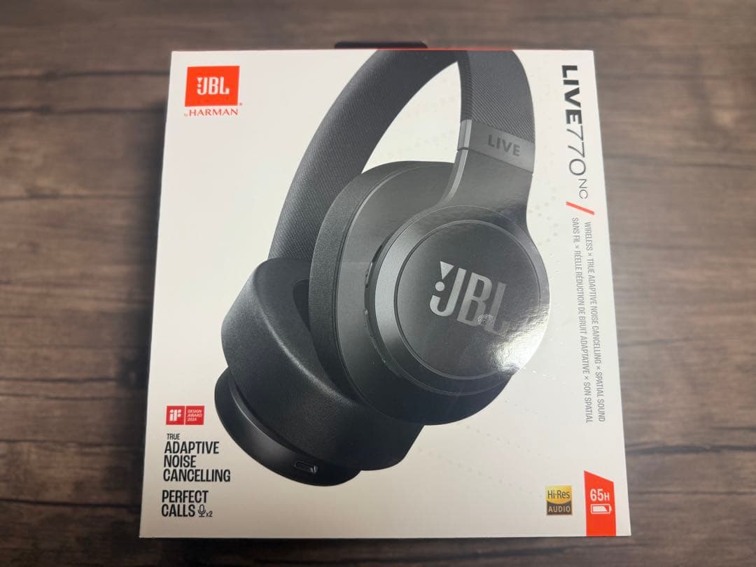 『ほぼ新品』JBL LIVE 770 NC スタイル
