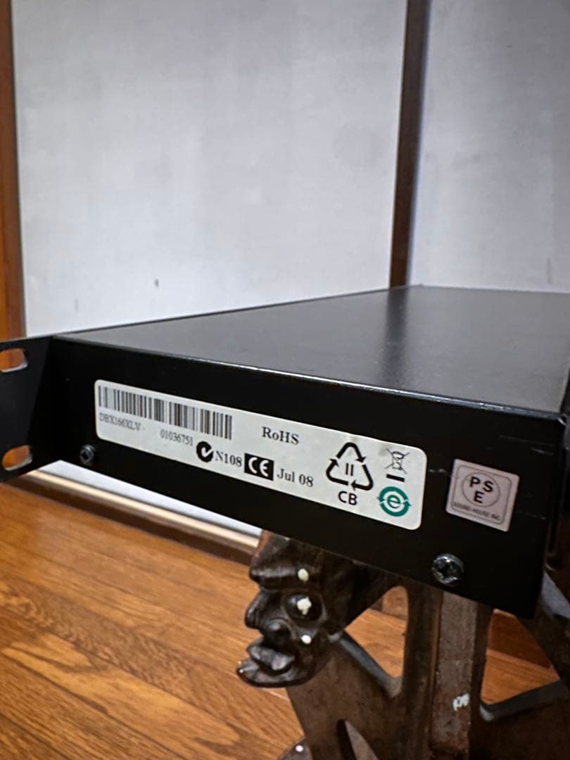 定番　dbx 166XL コンプレッサー／リミッター 美品