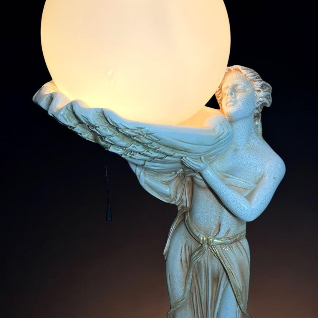 女神 ヴィーナス イタリア製 ランプ フロアスタンドランプ ライト 照明 女神像