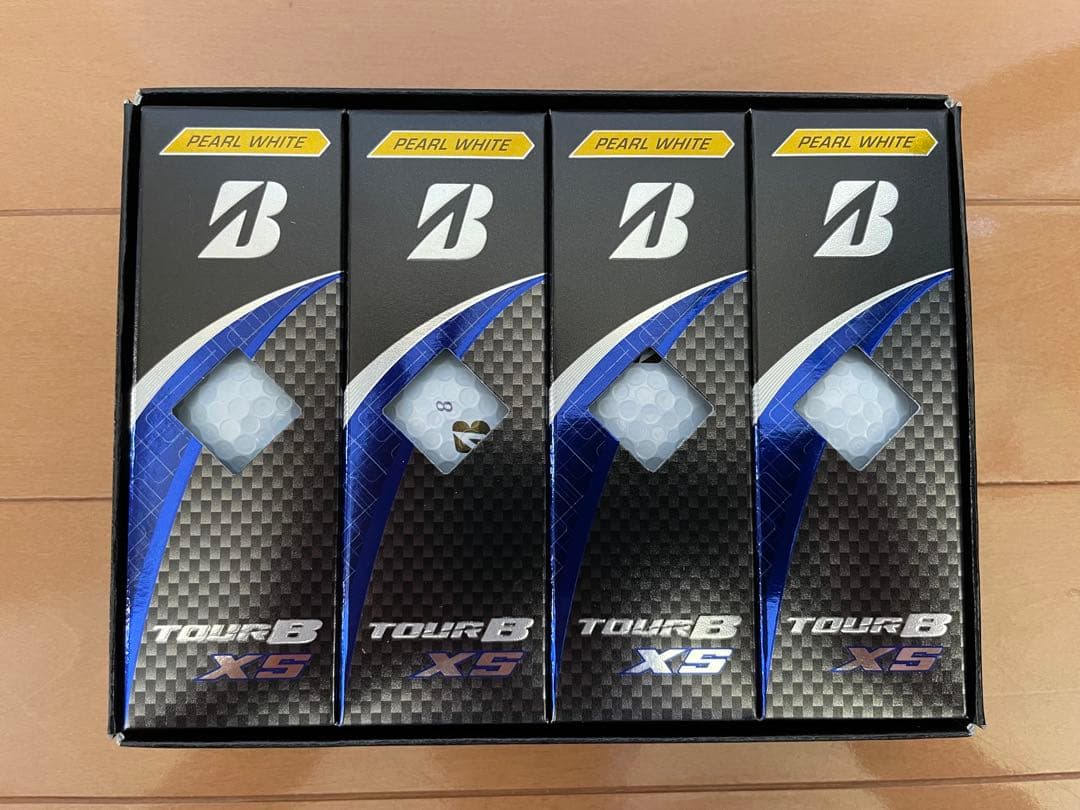 ブリヂストンゴルフボール TOUR B XS 3ダース(36球) パールホワイト