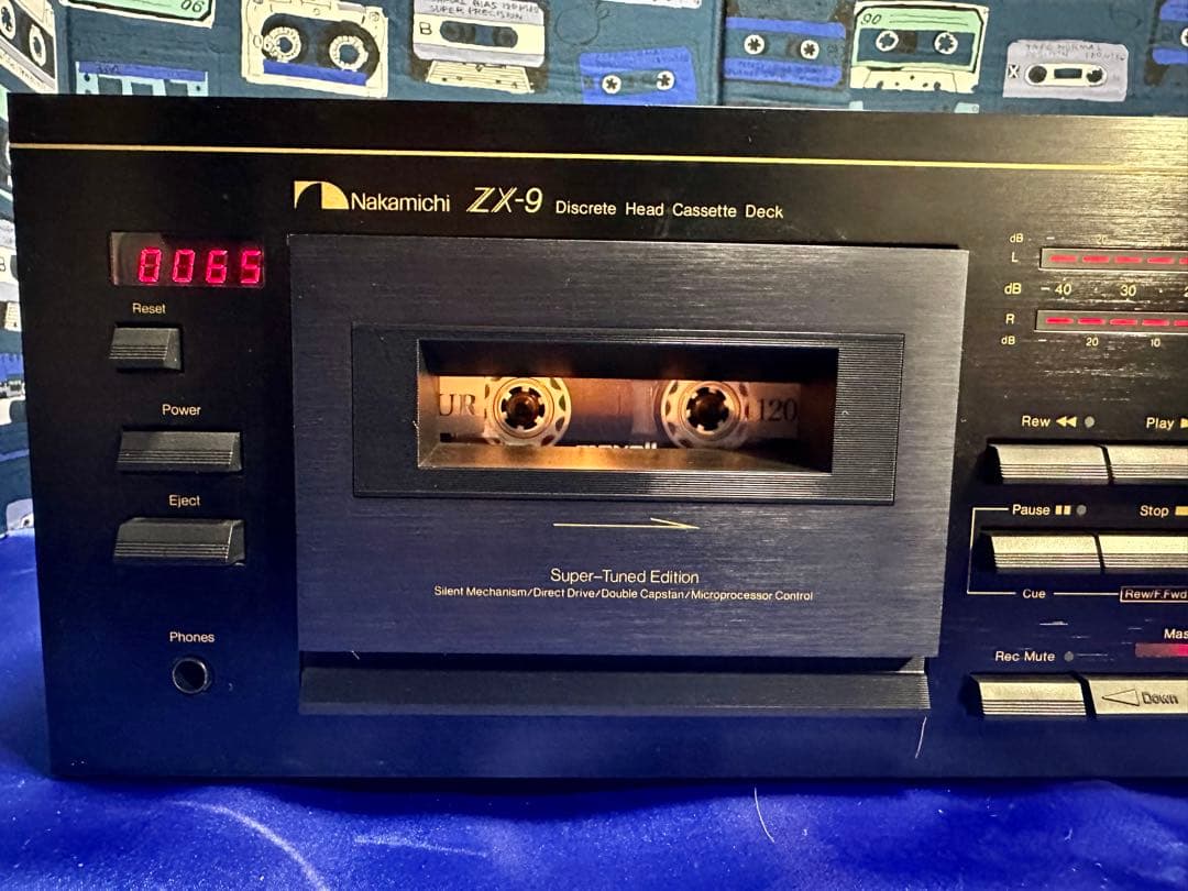 Nakamichi ビンテージ高級カセットデッキ　ZXシリーズの旗艦　ZX-9