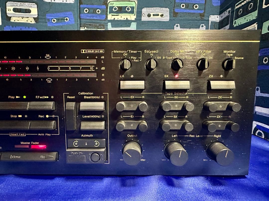 Nakamichi ビンテージ高級カセットデッキ　ZXシリーズの旗艦　ZX-9