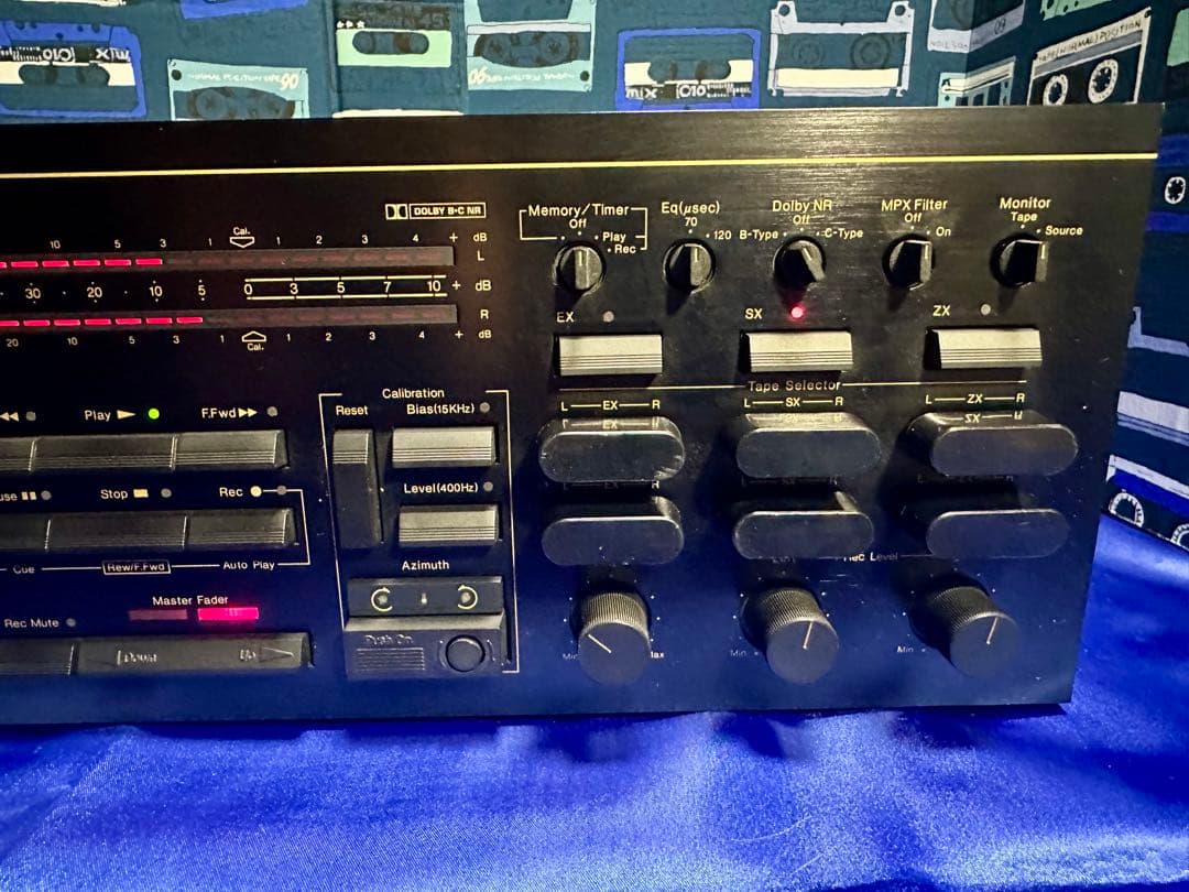 Nakamichi ビンテージ高級カセットデッキ　ZXシリーズの旗艦　ZX-9