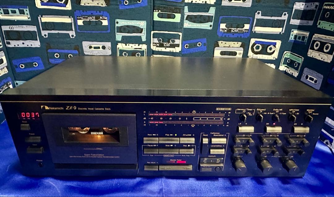 Nakamichi ビンテージ高級カセットデッキ　ZXシリーズの旗艦　ZX-9
