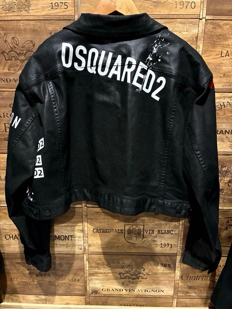 【値下げ対応可能‼️】 DSQUARED2 デニムジャケット オイルコーティング