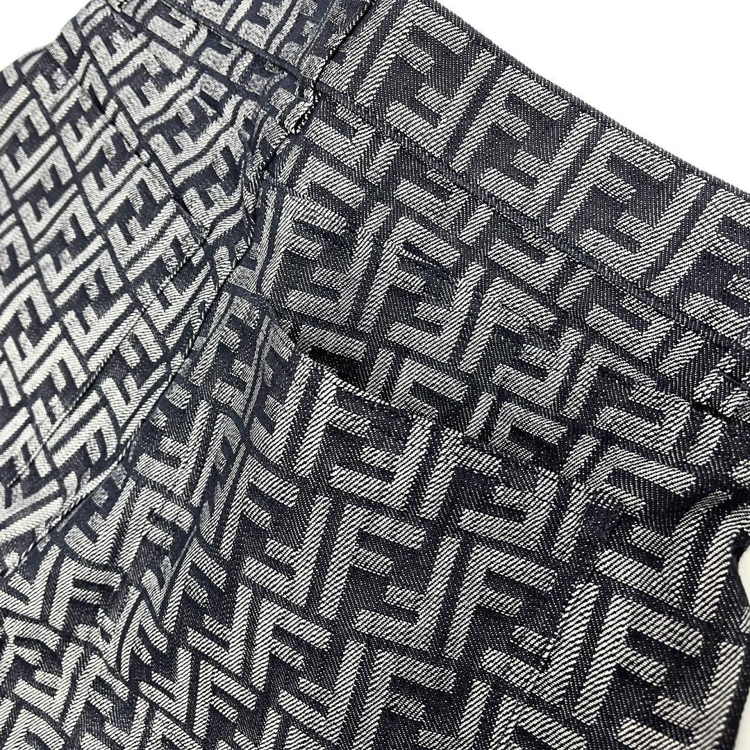 新品 FENDI FLP307 AMZ3 F0ZNZ FFデニム パンツ 33