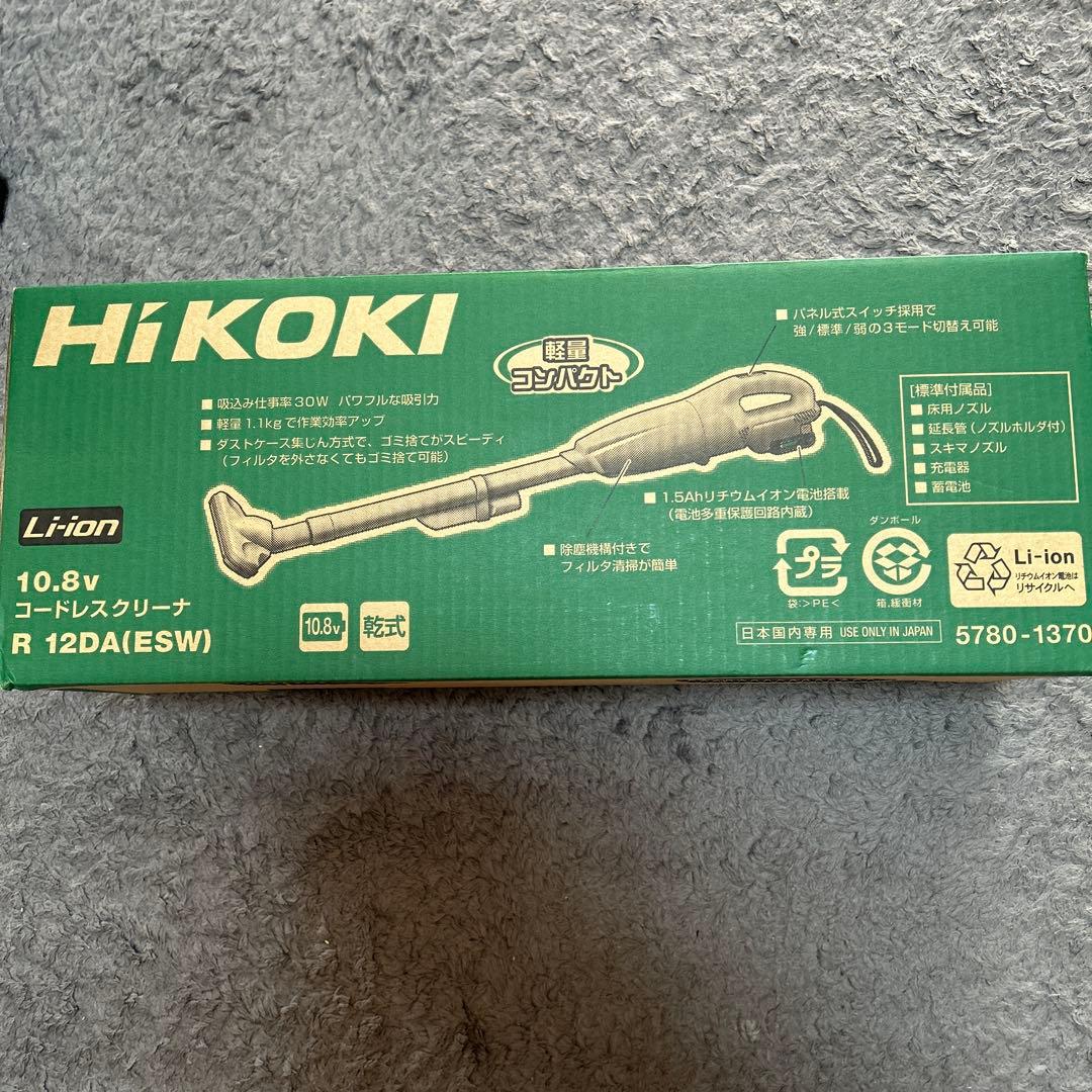 HiKOKI スティッククリーナー R 12DA(ESW)