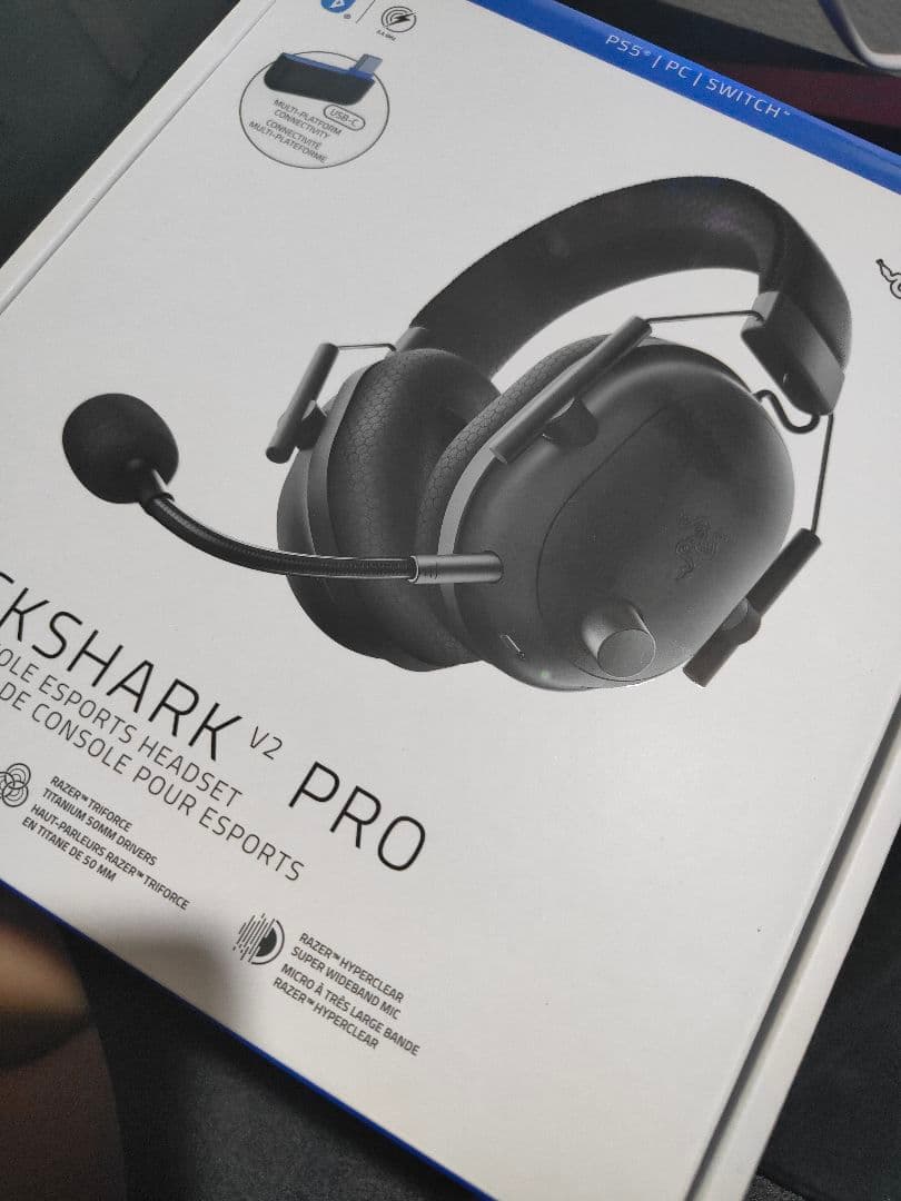 razer blackshark　v2pro　アクト