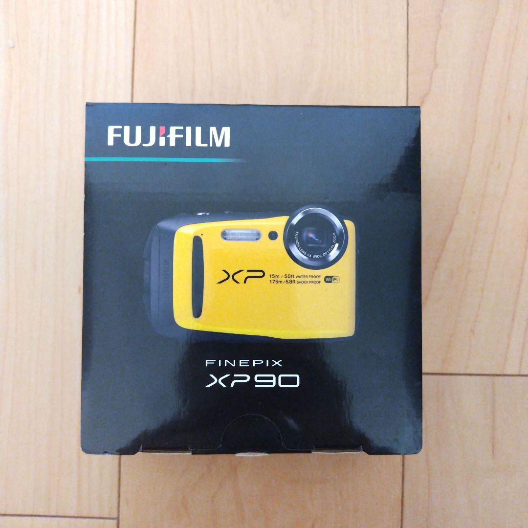 【美品】防水 FINEPIX XP90 SDカード 16GB付