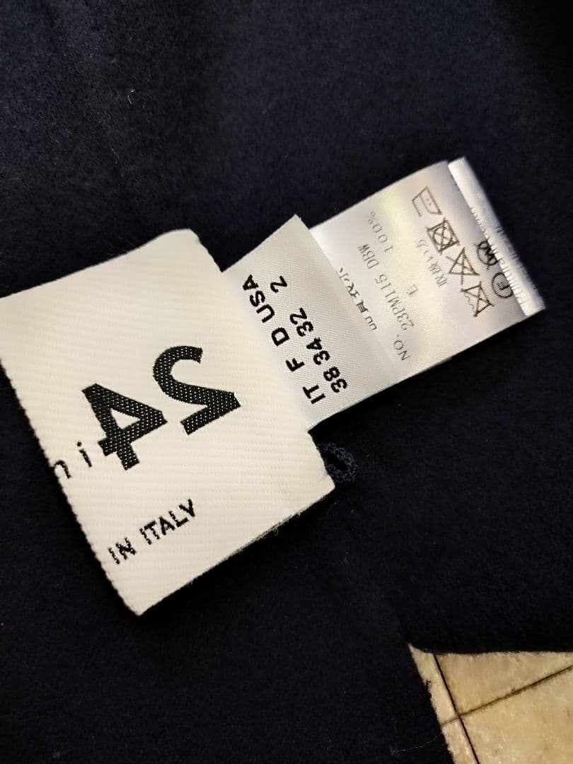 MANZONI24 マンツォーニ24 ロロピアーナ　ロングベスト ネイビー